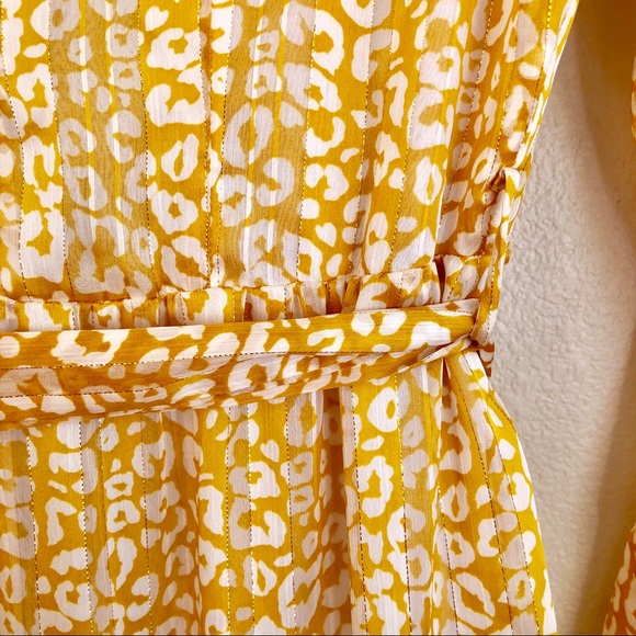 {RECC Paris} Leopard Print Maxi Duster Robe Dress - Picture 5 of 7